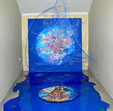 kilessopoulos, , , painting, multiverse, nebula, cosmic maps, ,  